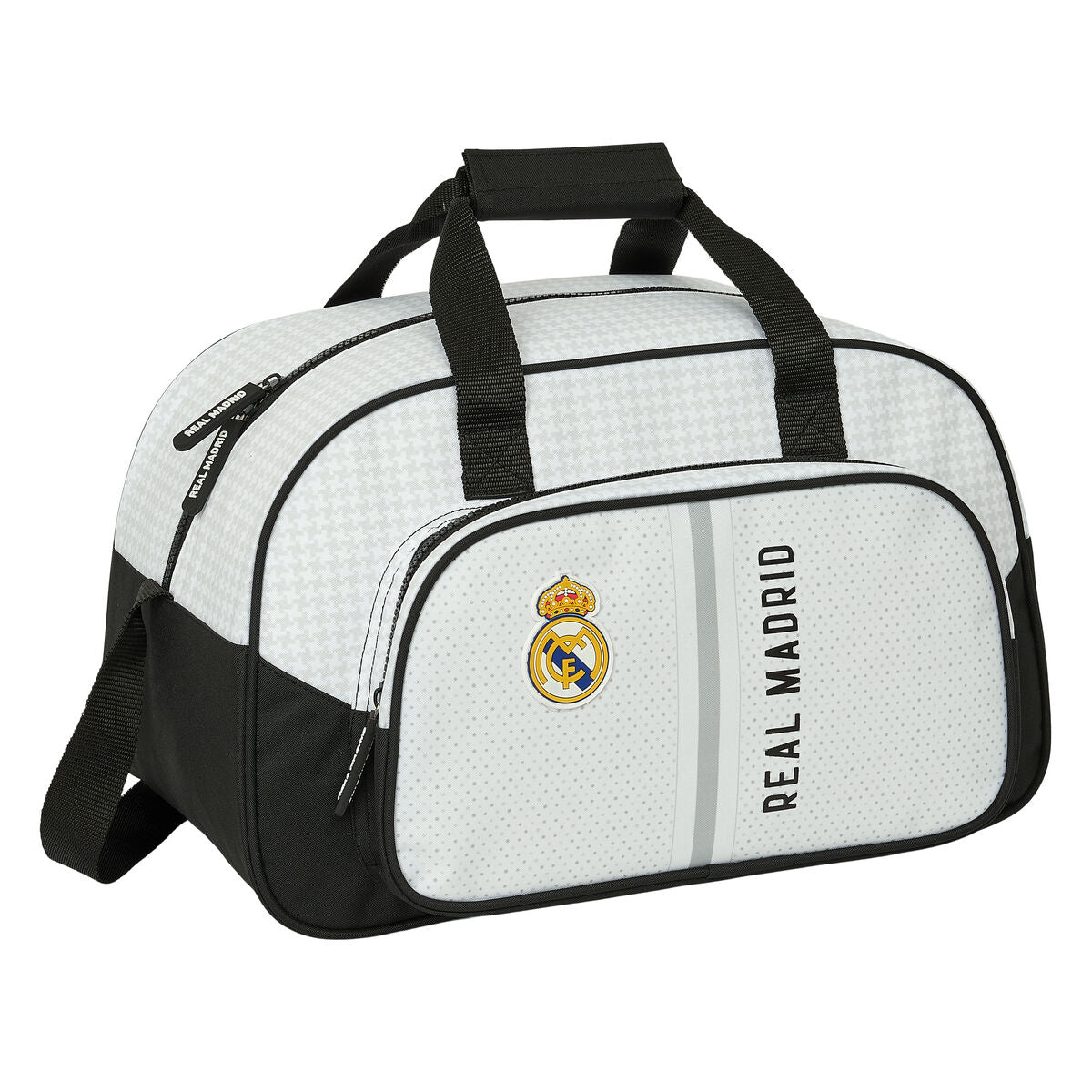Sports bag Real Madrid C.F. 24/25 White Grey 40 x 24 x 23 cm - Urbantrek