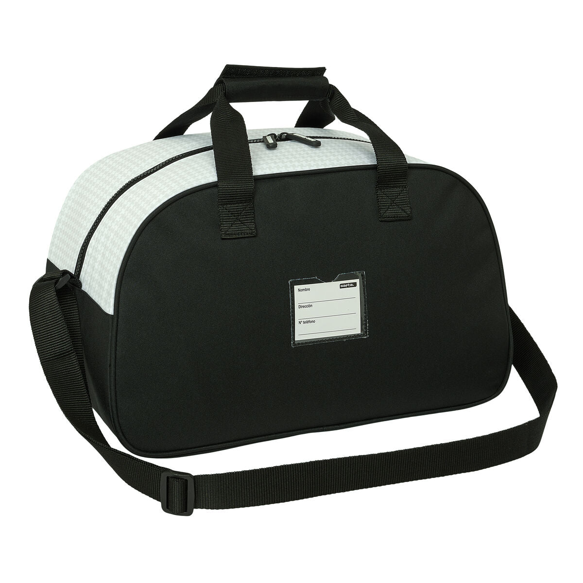 Sports bag Real Madrid C.F. 24/25 White Grey 40 x 24 x 23 cm - Urbantrek