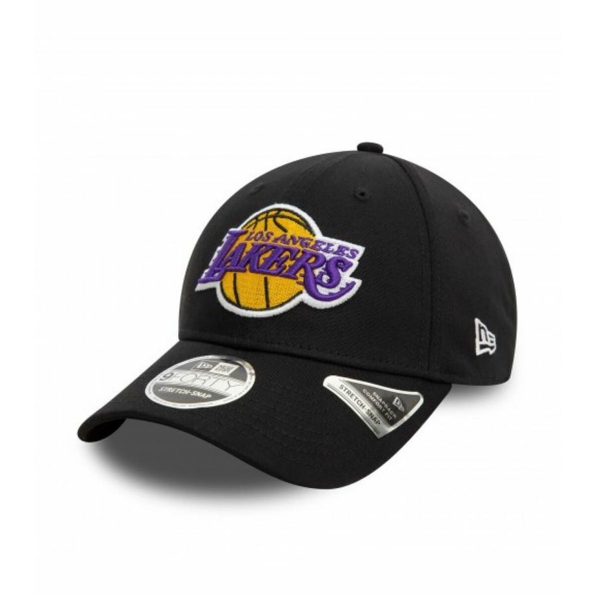 Sports Cap New Era 9FORTY STRETCH SNAP LOSLAK BLKTRP 60595179 Black One size - Urbantrek