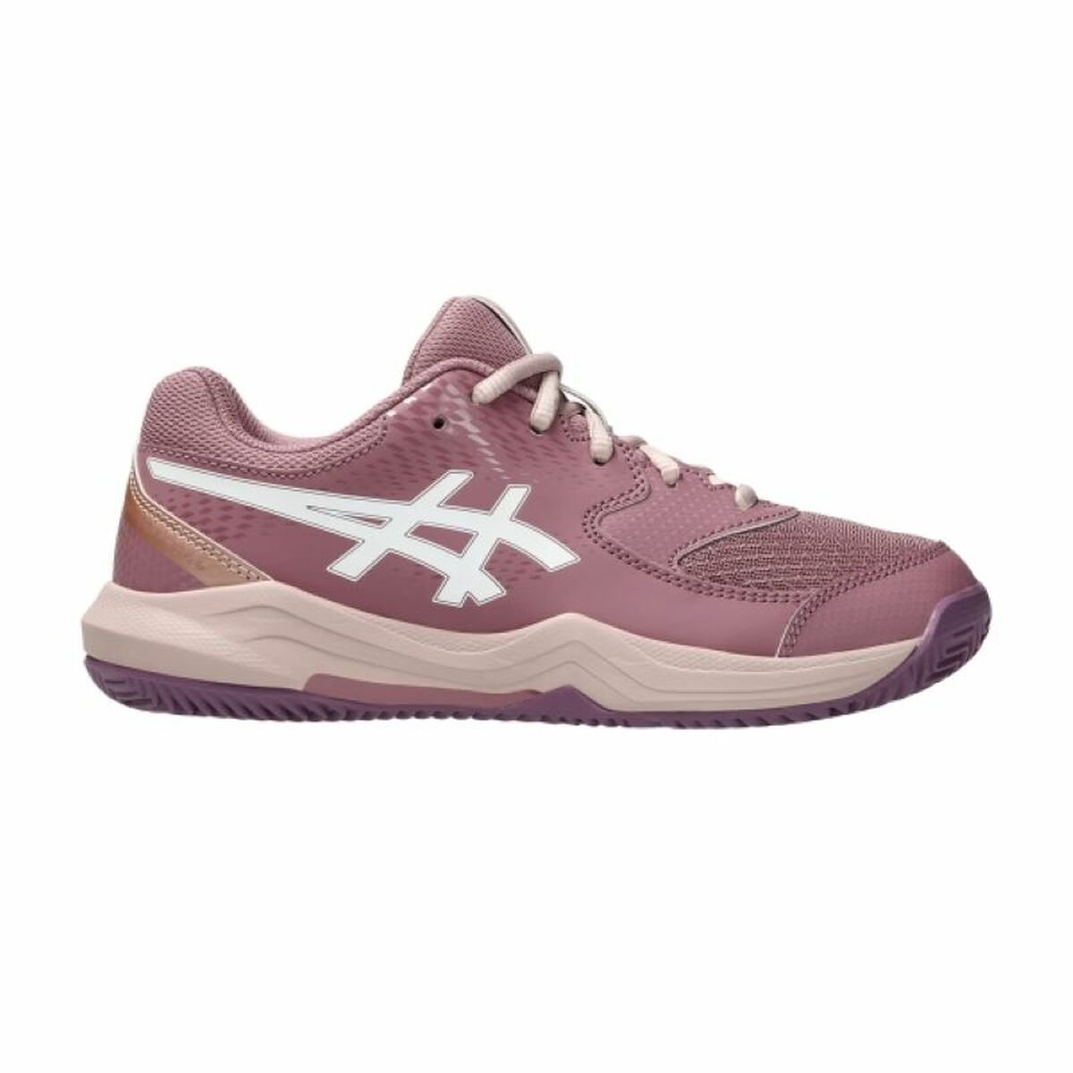 Sports Trainers for Women Asics GEL DEDICATE 8 PADEL GS 1044A064 501 Purple - Urbantrek