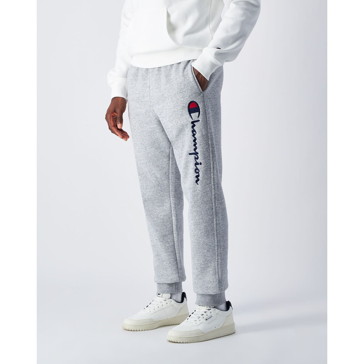 Trousers Champion RIB CUFF PANTS 220293 NOXM Grey - Urbantrek