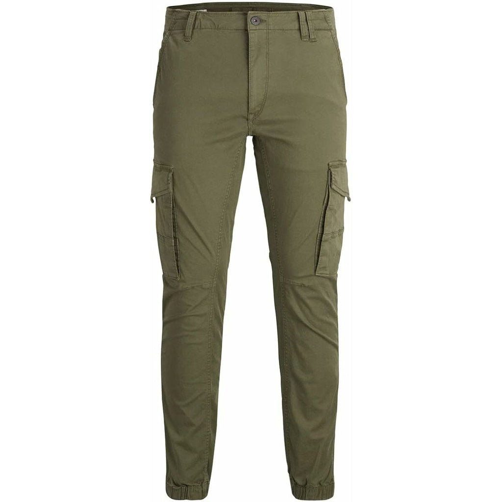 Trousers Jack & Jones JPSTPAUL FLAKE CARGO 12141844 Green - Urbantrek