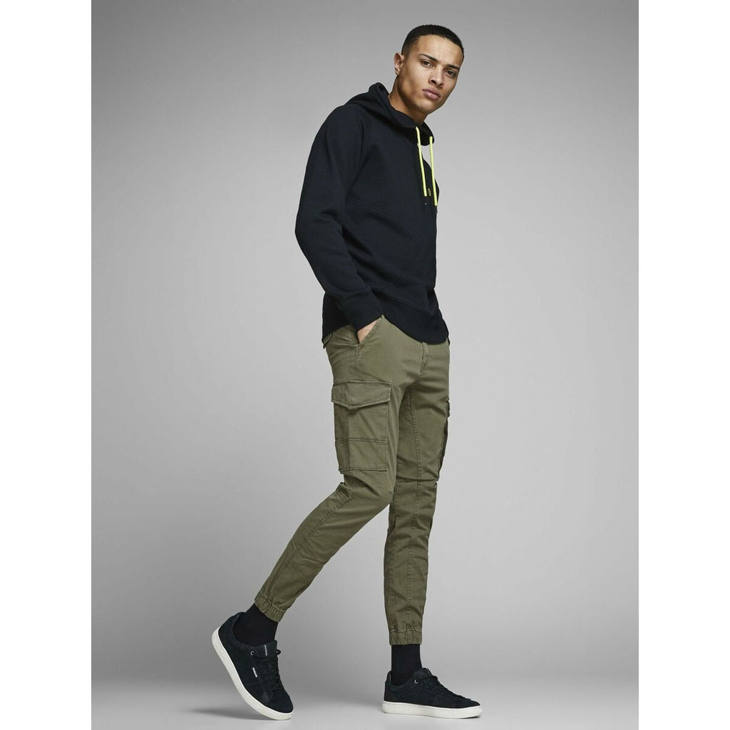 Trousers Jack & Jones JPSTPAUL FLAKE CARGO 12141844 Green - Urbantrek
