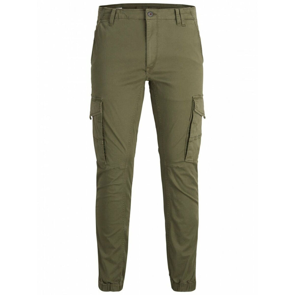 Trousers Jack & Jones JPSTPAUL FLAKE CARGO 12141844 Green - Urbantrek