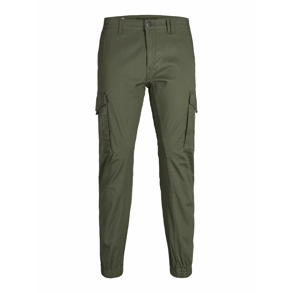 Trousers Jack & Jones JPSTPAUL FLAKE CARGO 12141844 Green - Urbantrek