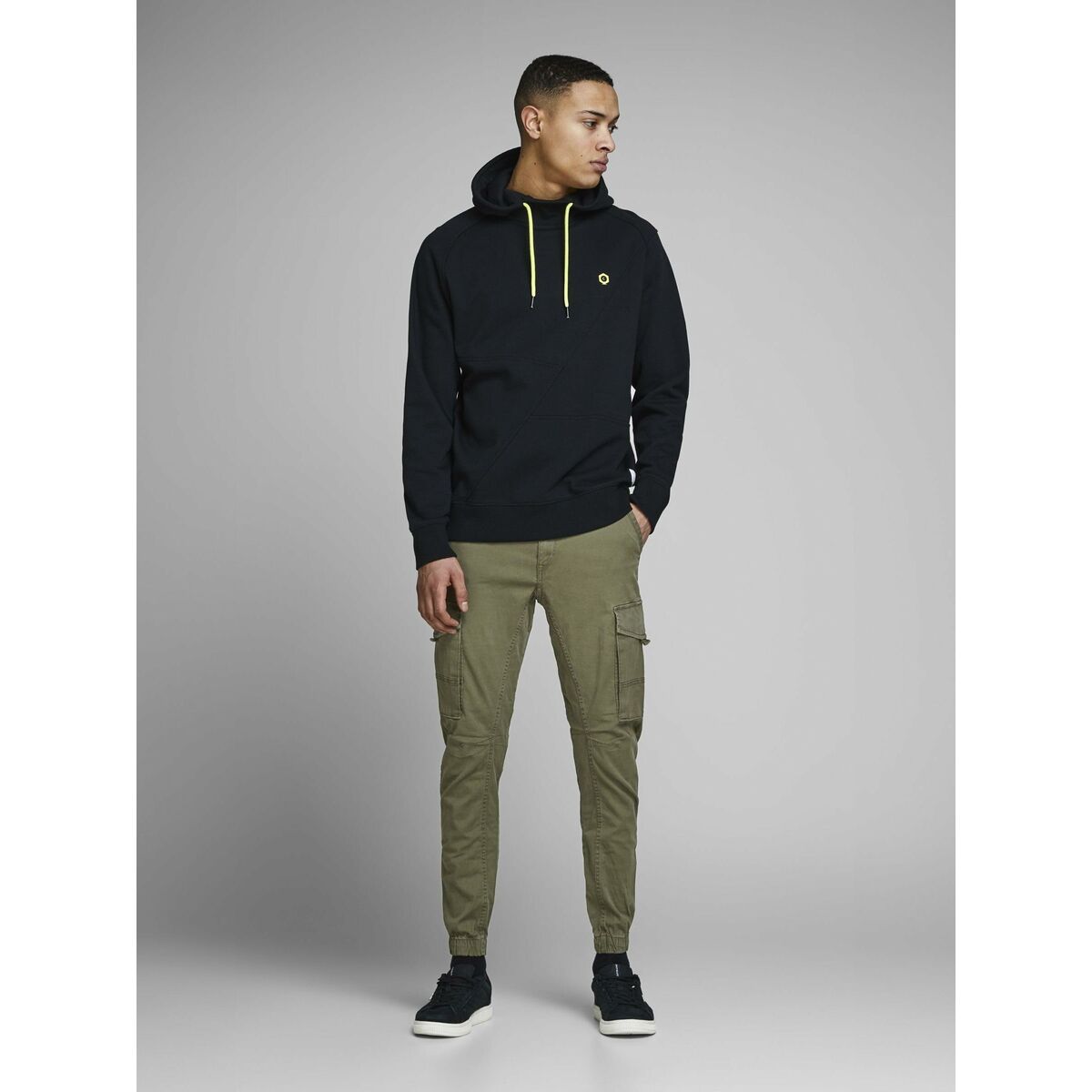 Trousers Jack & Jones JPSTPAUL FLAKE CARGO 12141844 Green - Urbantrek