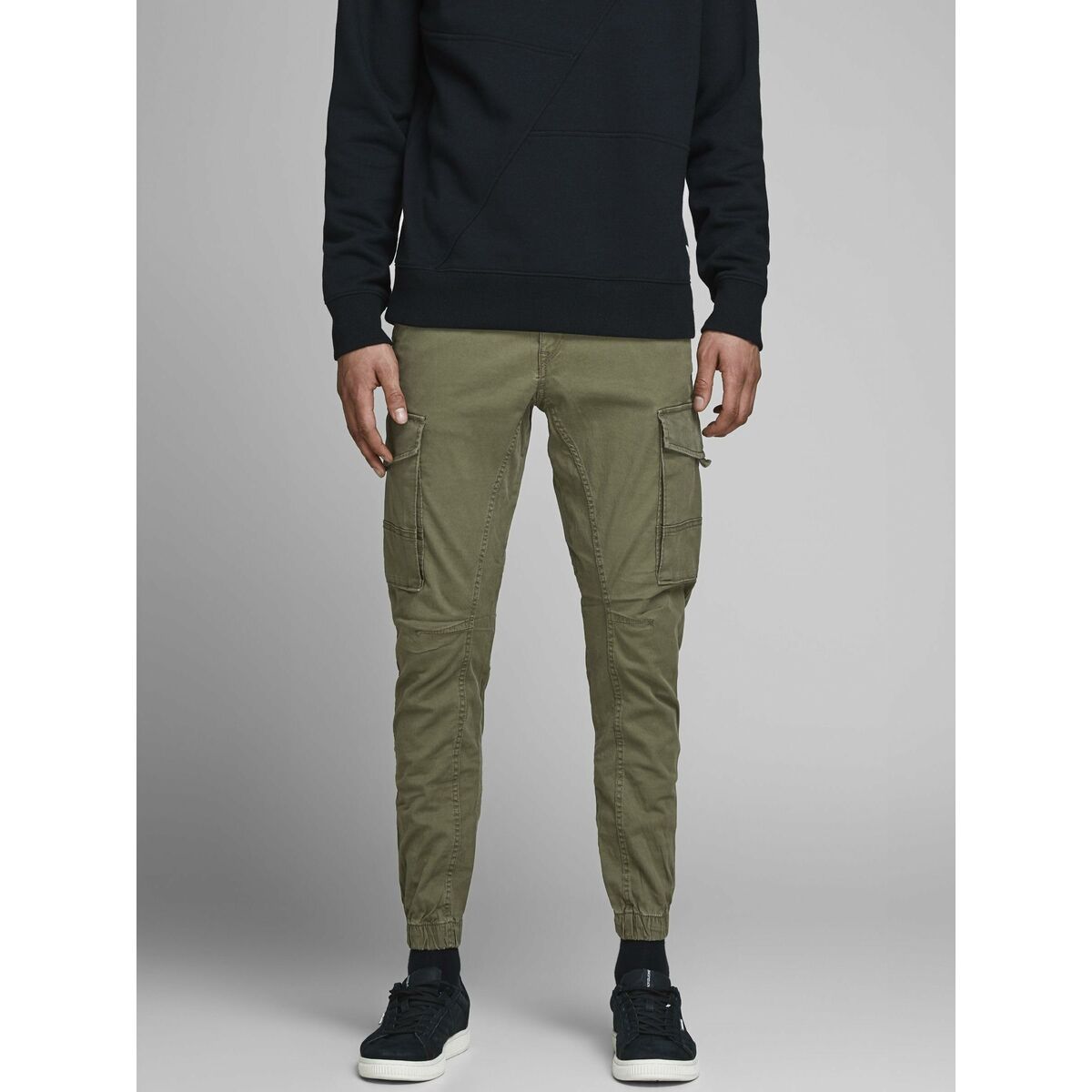 Trousers Jack & Jones JPSTPAUL FLAKE CARGO 12141844 Green - Urbantrek