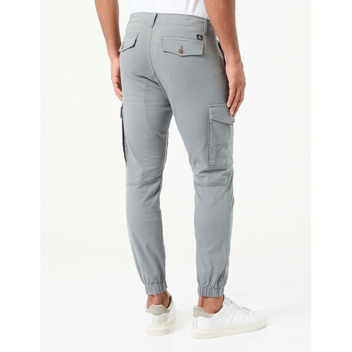 Trousers Jack & Jones JPSTPAUL JJFLAKE CARGO 12139912 Grey - Urbantrek