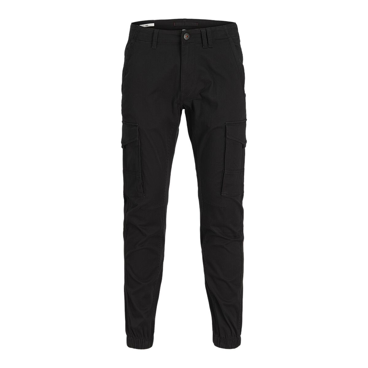 Trousers Jack & Jones JPSTPAUL JJFLAKE CARGO NOOS 12139912 Black - Urbantrek