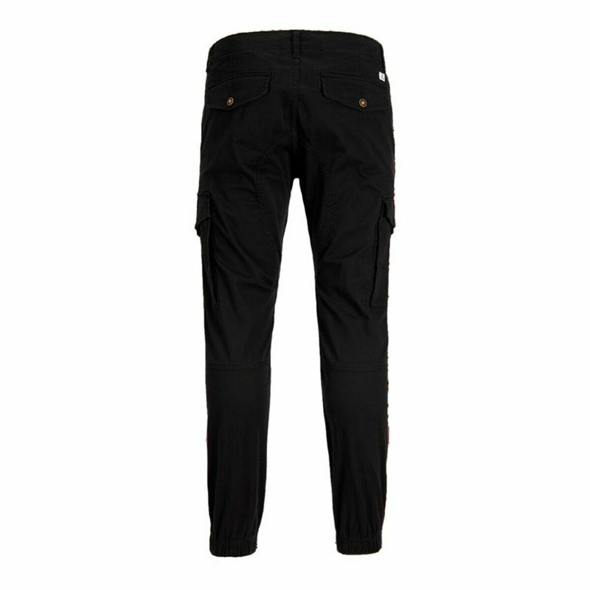 Trousers Jack & Jones JPSTPAUL JJFLAKE CARGO NOOS 12139912 Black - Urbantrek
