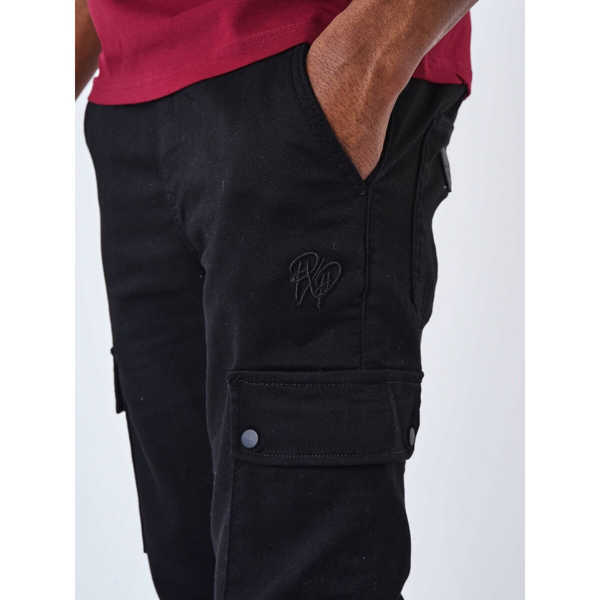Trousers Project X Paris JEAN T239020 Black - Urbantrek