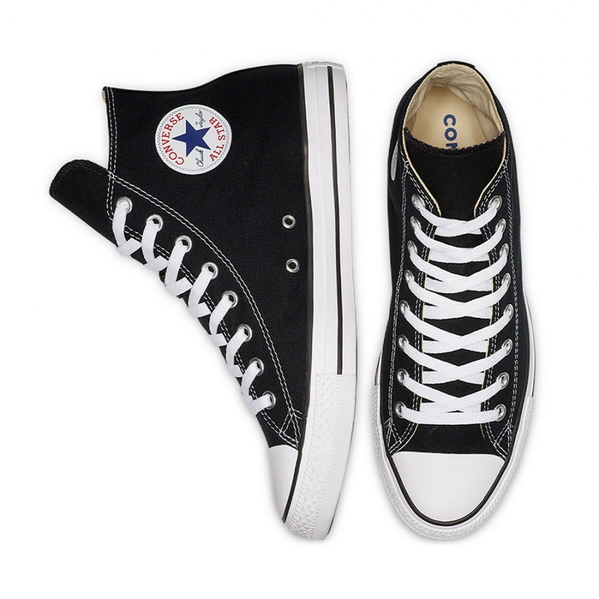 Unisex Casual Trainers Converse Chuck Taylor All Star High Black - Urbantrek