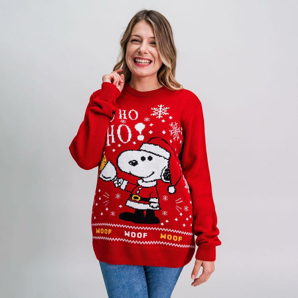 Unisex Jumper Snoopy Red - Urbantrek