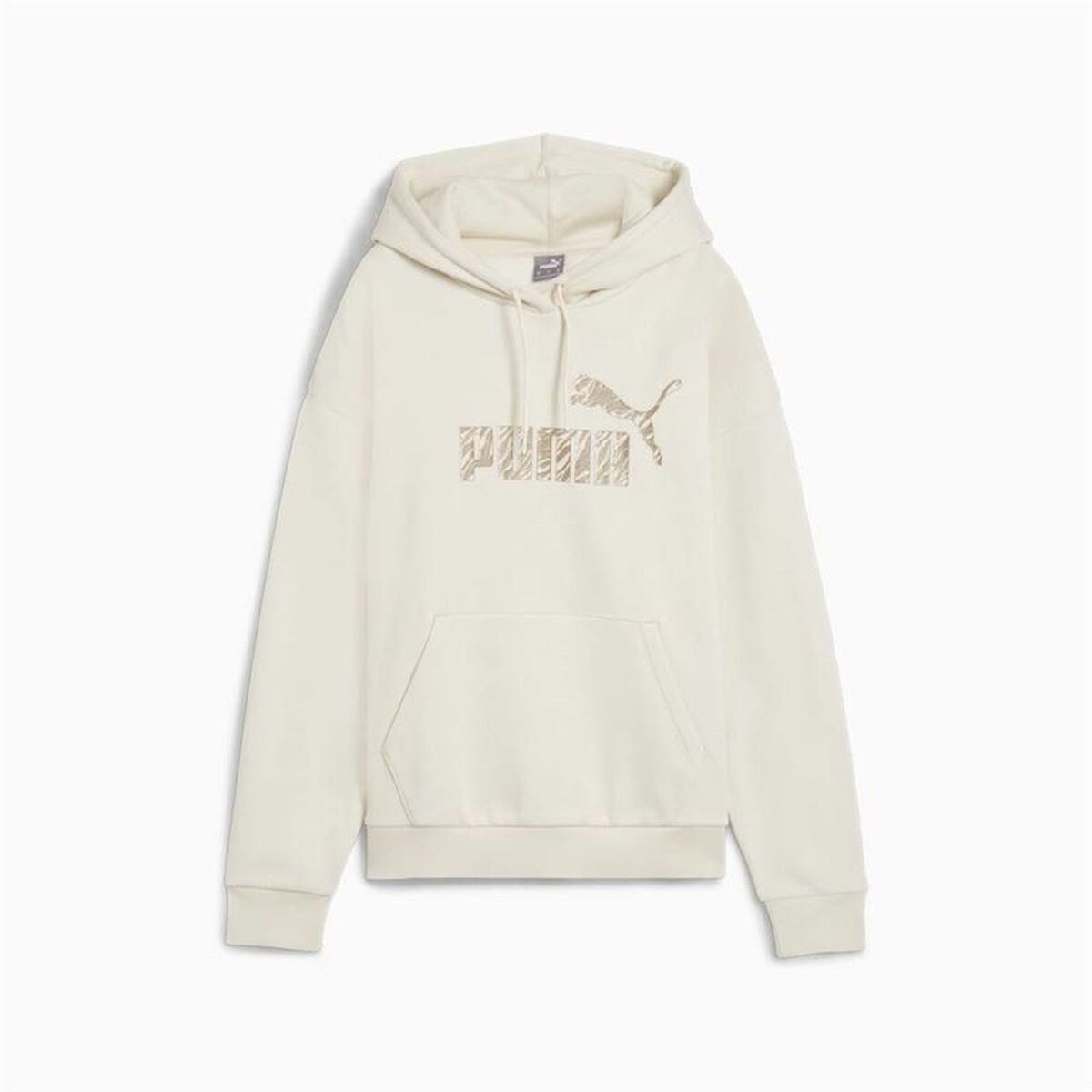 Women’s Hoodie Puma Essentials+ Animal Fl White - Urbantrek