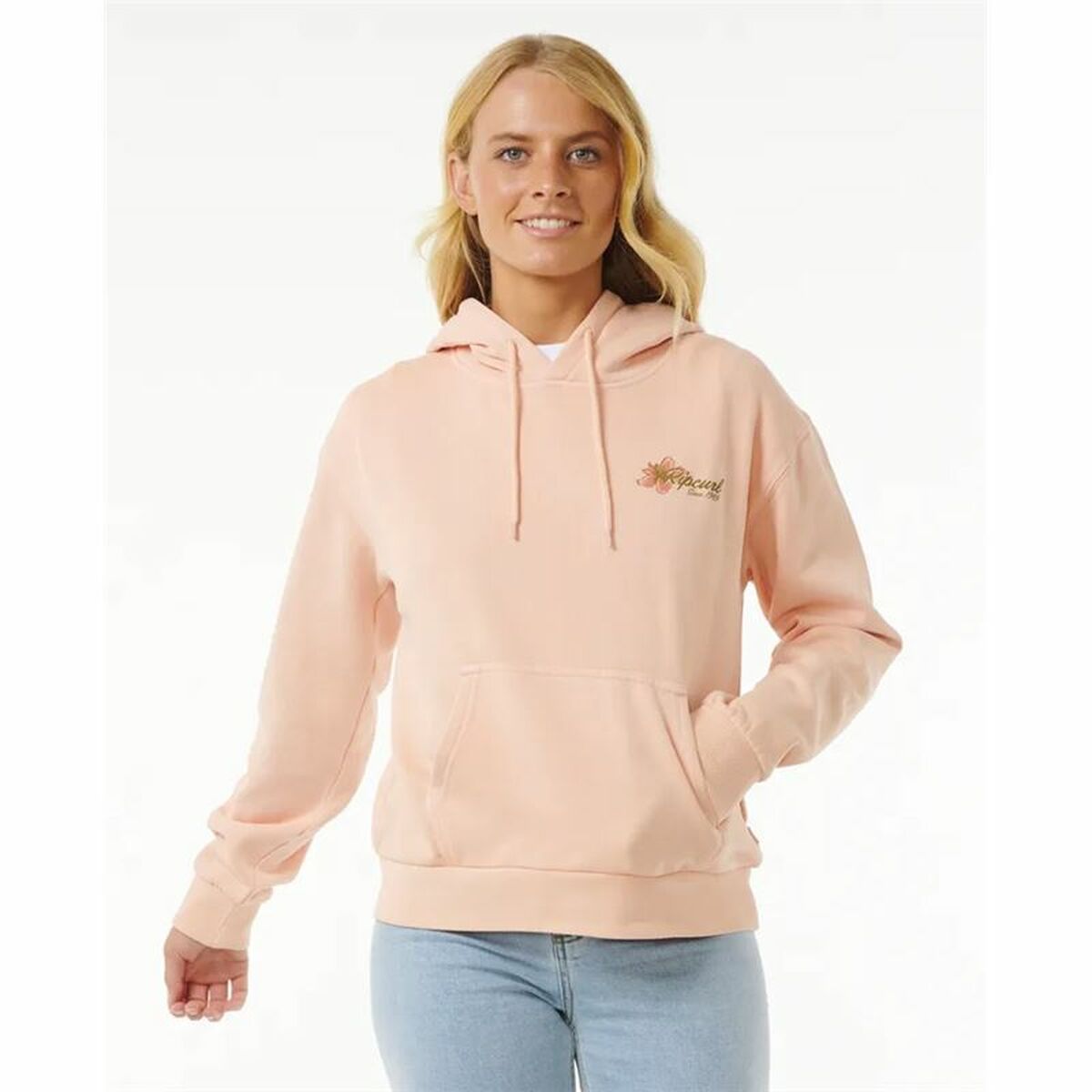 Women’s Hoodie Rip Curl Wild Bloom Yellow - Urbantrek