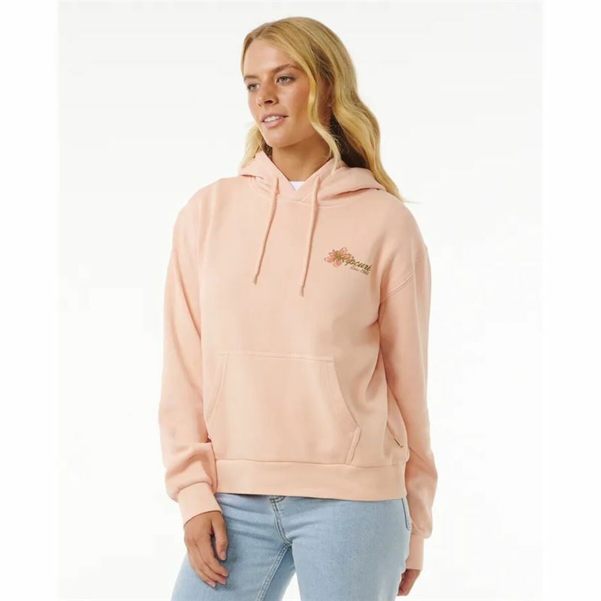 Women’s Hoodie Rip Curl Wild Bloom Yellow - Urbantrek