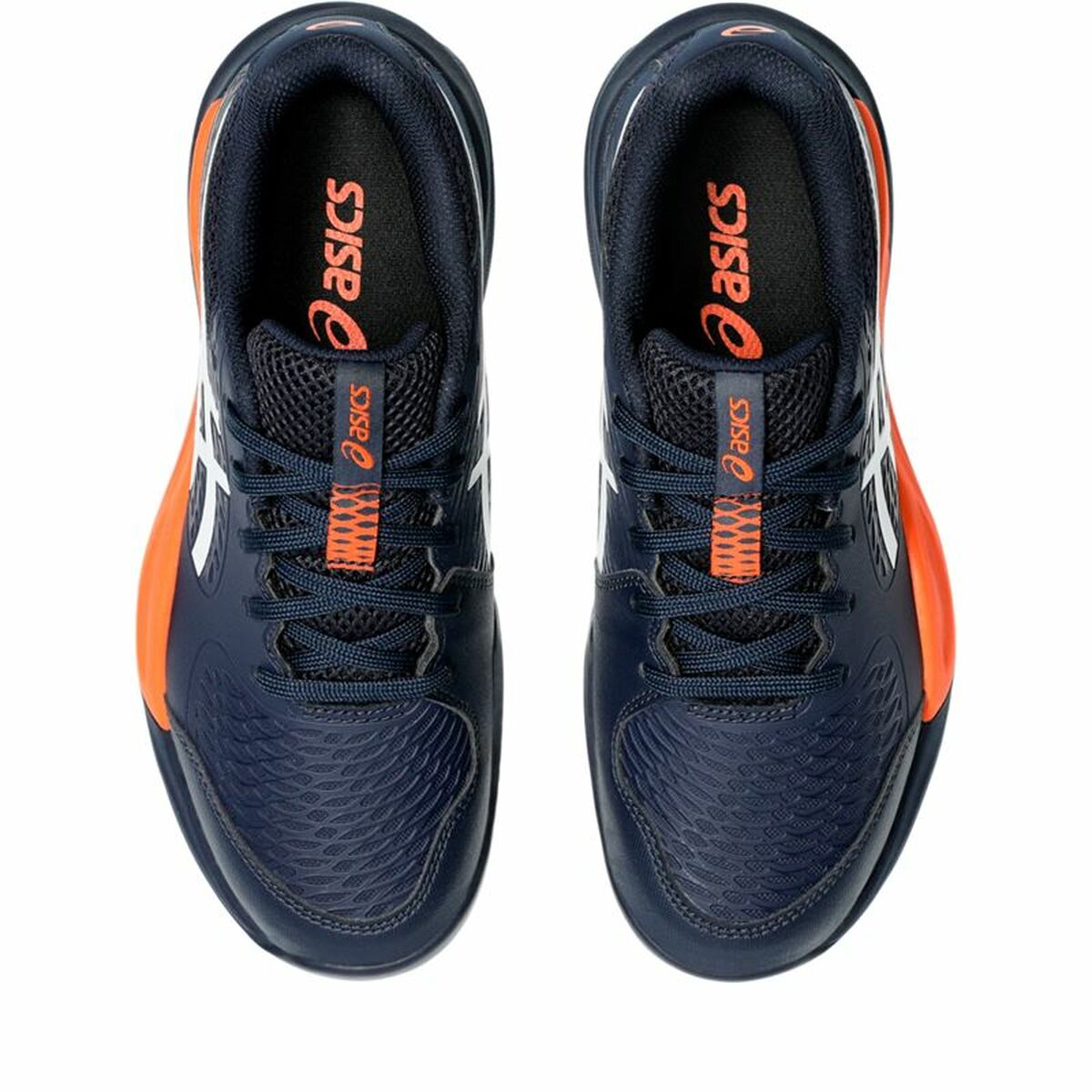 Women's Tennis Shoes Asics Gel - Resolution X Gs Clay Black Dark blue - Urbantrek